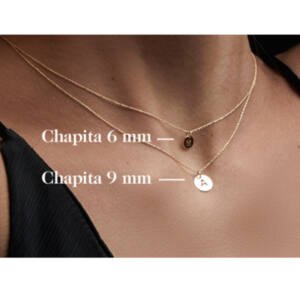 cadenita + chapita inicial 9mm LeCarré